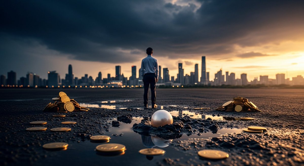 block3333kr's tweet image. 경기침체가 올까 봐 현금만 쥐고 숨죽이지 마라.
공포에 질려 시장을 떠나는 순간 부의 사다리는 끊긴다.

1. 뉴스가 침체를 말할 때가 진짜 쇼핑 타임이다
대중이 공포를 느끼면 자산 가격은 본질보다 낮아진다.
싸게 살 기회는 오직 모두가 도망칠 때뿐이다.

2. 안전한 곳을 찾다가 기회를 놓친다…