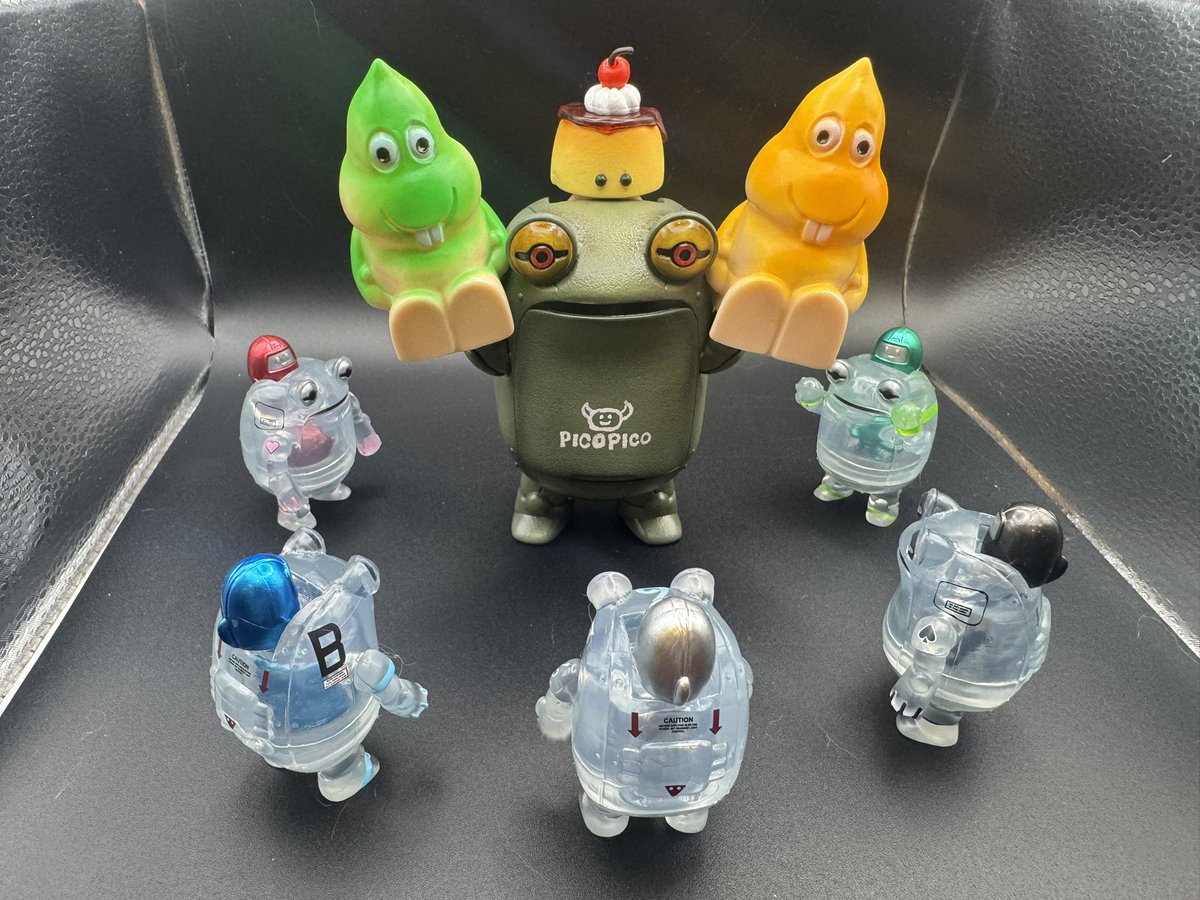 ワンフェス戦利品
ピコピコケローネン❗️マシーネン風塗装にこのお目々、最高❗️ありがとうございました😭