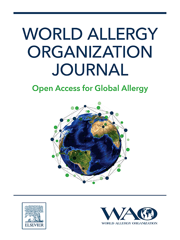 worldallergy's tweet image. World Allergy Organization Journal (Volume 19, Issue 2) - Published Articles Alert - February 8, 2026. Dear Colleague, please find the article published since your last alert on February 1, 2026. linkedin.com/posts/juancarl…