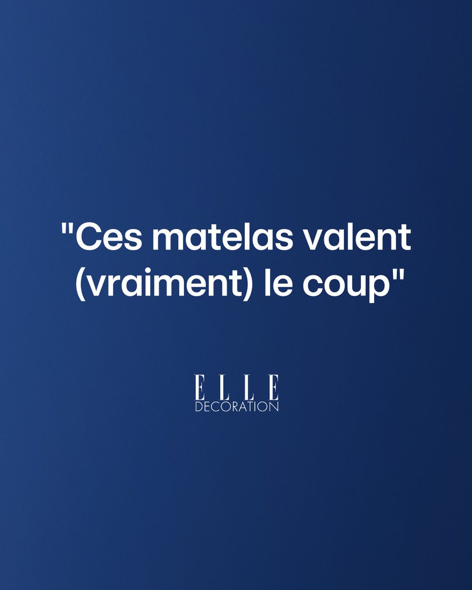 🙌 <a href="/ELLEDecoFR/">ELLE Décoration</a>

Début février, Elle Décoration a intégré notre matelas Hybride Pro 2 Premium Fresh+ dans un article digital sur les matelas qui valent (vraiment) le coup.

Il est d'ailleurs N°1 des ventes en 2025***

#litierfrancais #matelas #literie #zzz #elledecoration