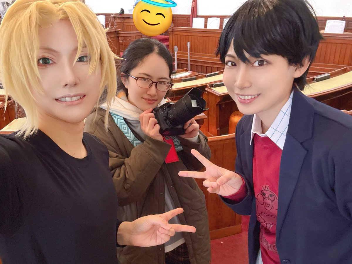 こちらのお写真は真ん中の天才が撮り、
右のsweetboyが写り込んでおります🙏ありがとうオブありがとう