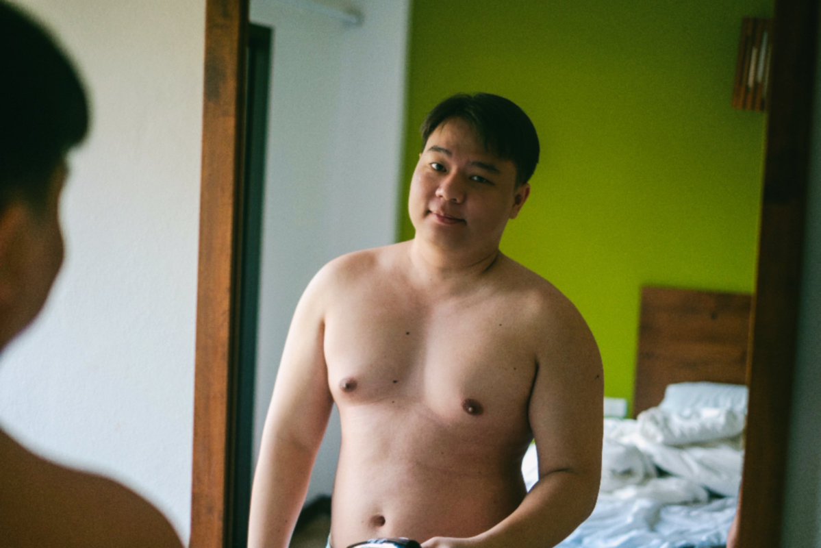 tsuboom_14's tweet image. Morning after 😈