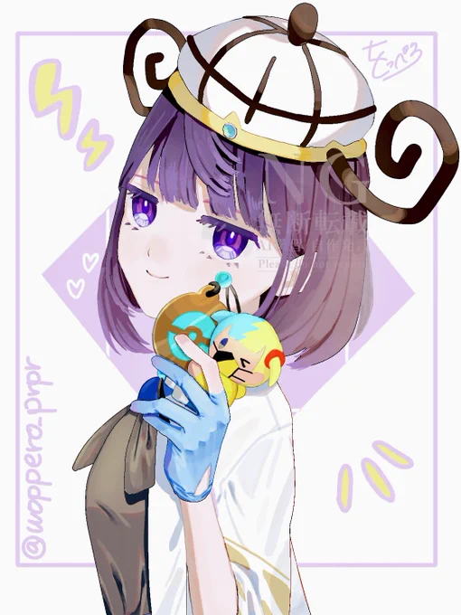 ムクちゃんとカナリィぬい