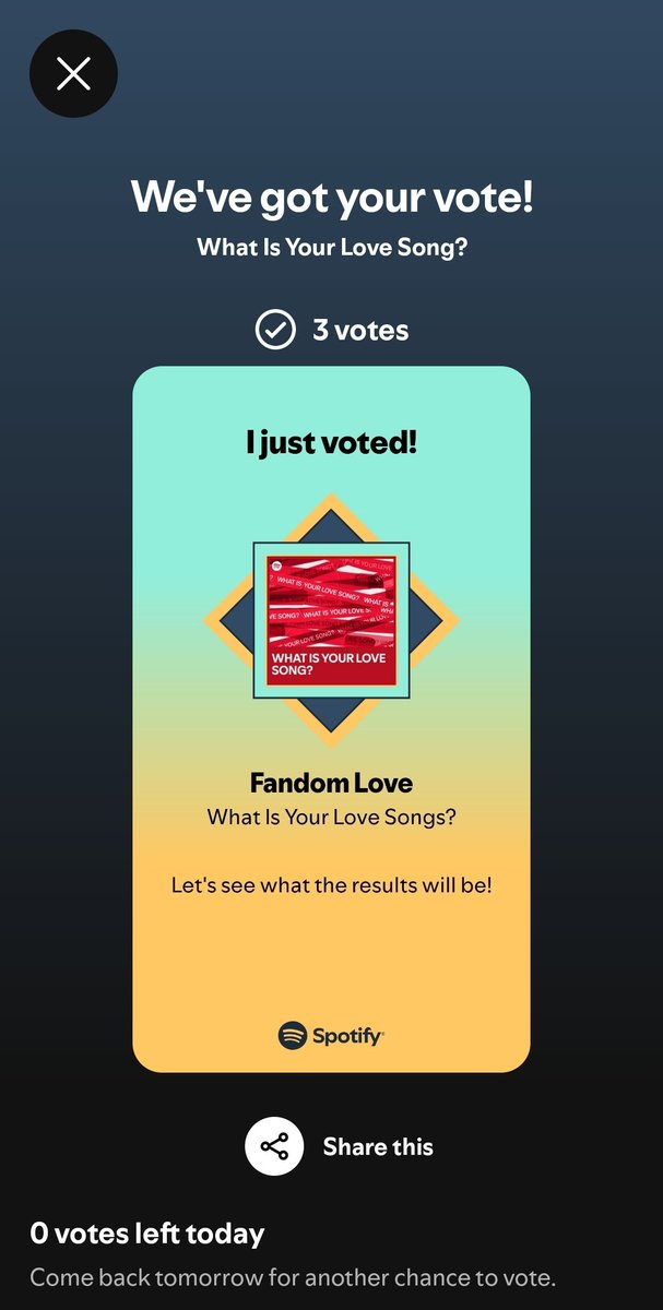 TEXAS ARMYs! What is Your Love? ❤️ 

Make sure to vote below! open.spotify.com/playlist/37i9d…