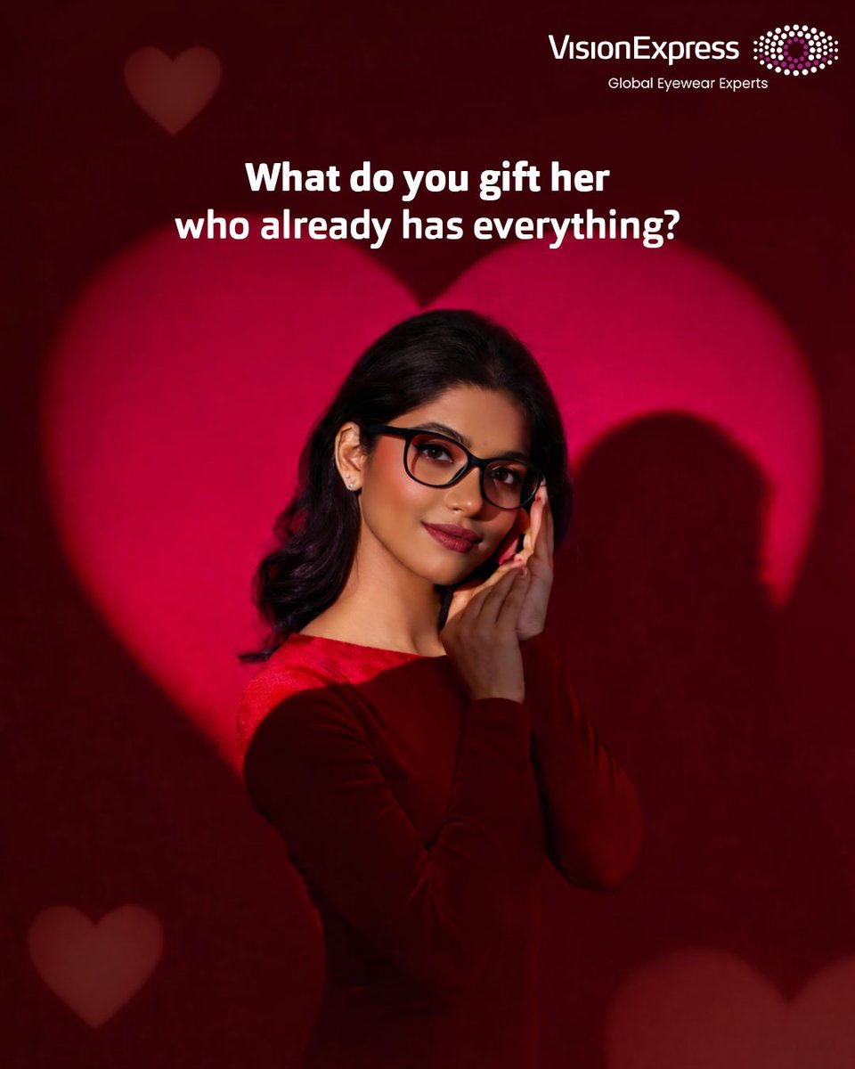 Visionexpressin's tweet photo. When she says “I don’t need anything”… that’s your cue.

Gift her eyewear that feels thoughtful, stylish, and personal.

See the difference with Vision Express. Visit your nearest store.

#VisionExpress #ModernFrames #GlobalEyewearExperts #ValentinesGift #GiftsForWomen https://t.co/PuF9priGX2
