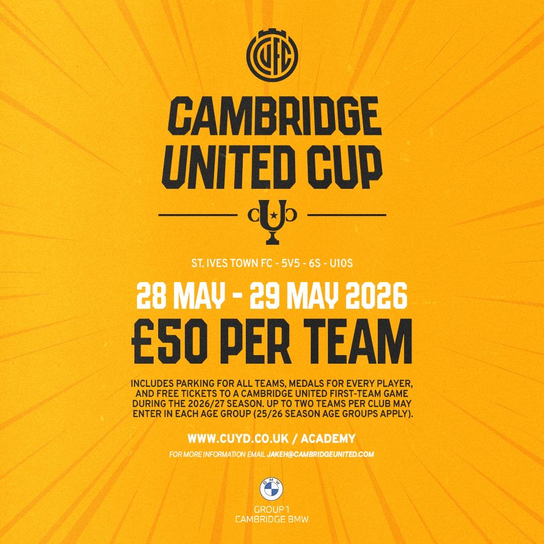 Cambridge United Elite Centres tweet media