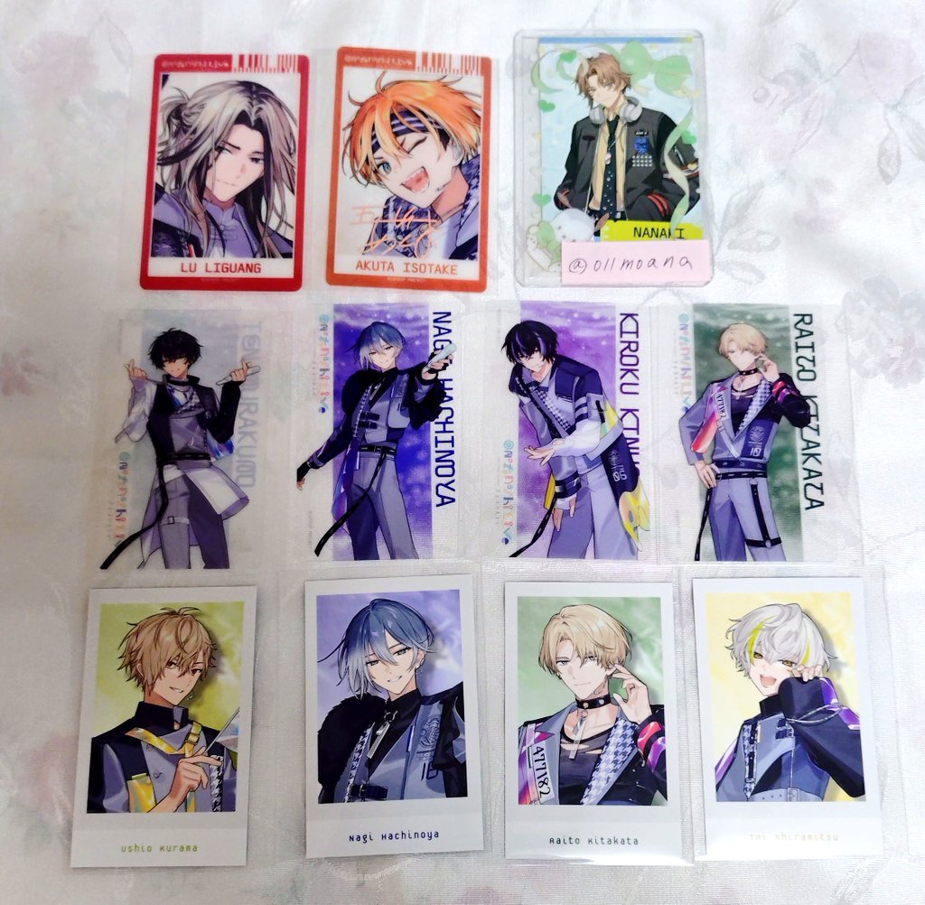 交換】18TPIP エイトリ おもライ クリアカード チェキ風カード 譲