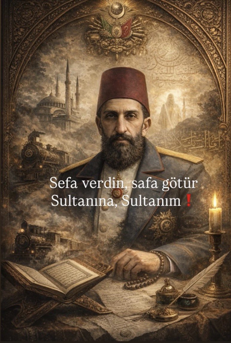 Dediler;  göçen Cennetmekân Abdülhamid Han'dır..
#AbdulhamidHan