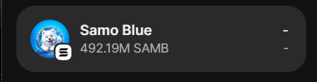 Samo Blue tweet media