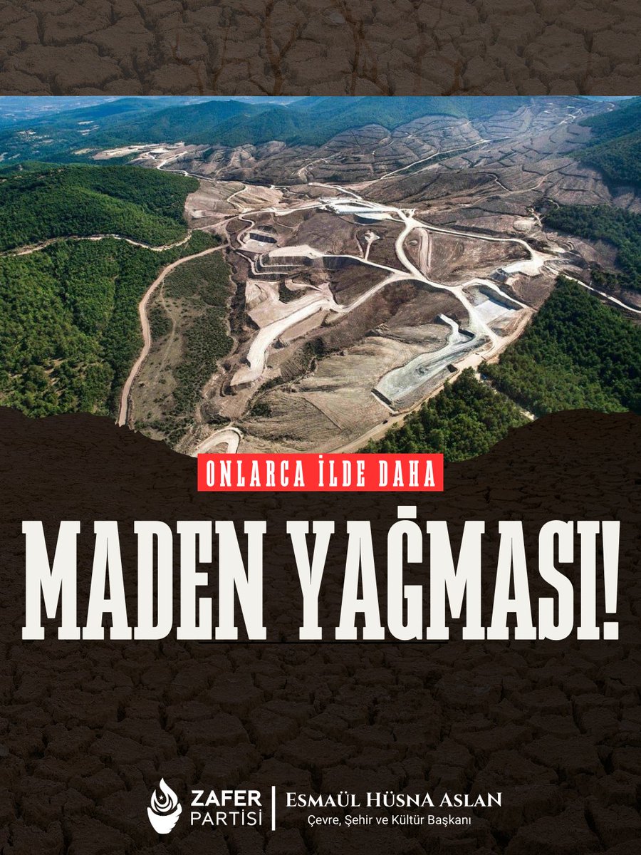 Maden yağmasına bir ‘İstanbul’ daha kurban ediliyor!

Kaz Dağları’nın yüzde 79’u maden ruhsatlı. 15 kentin topraklarının yüzde 62’si maden ruhsatlı. Bu oran Çanakkale, Artvin, Eskişehir, Zonguldak ve Ordu’da yüzde 70’in üstünde.

Bitti mi? Elbette bitmiyor…

Türkiye genelinde,