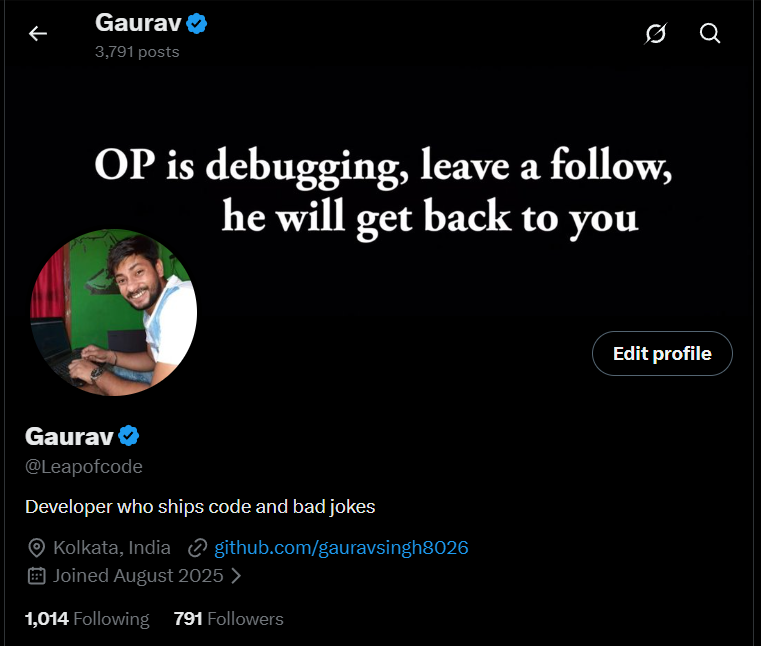 Gaurav tweet media