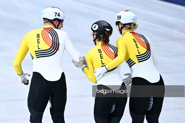🚨 BREAKING: Brons voor België in gemengde estafette shorttrack #Belga