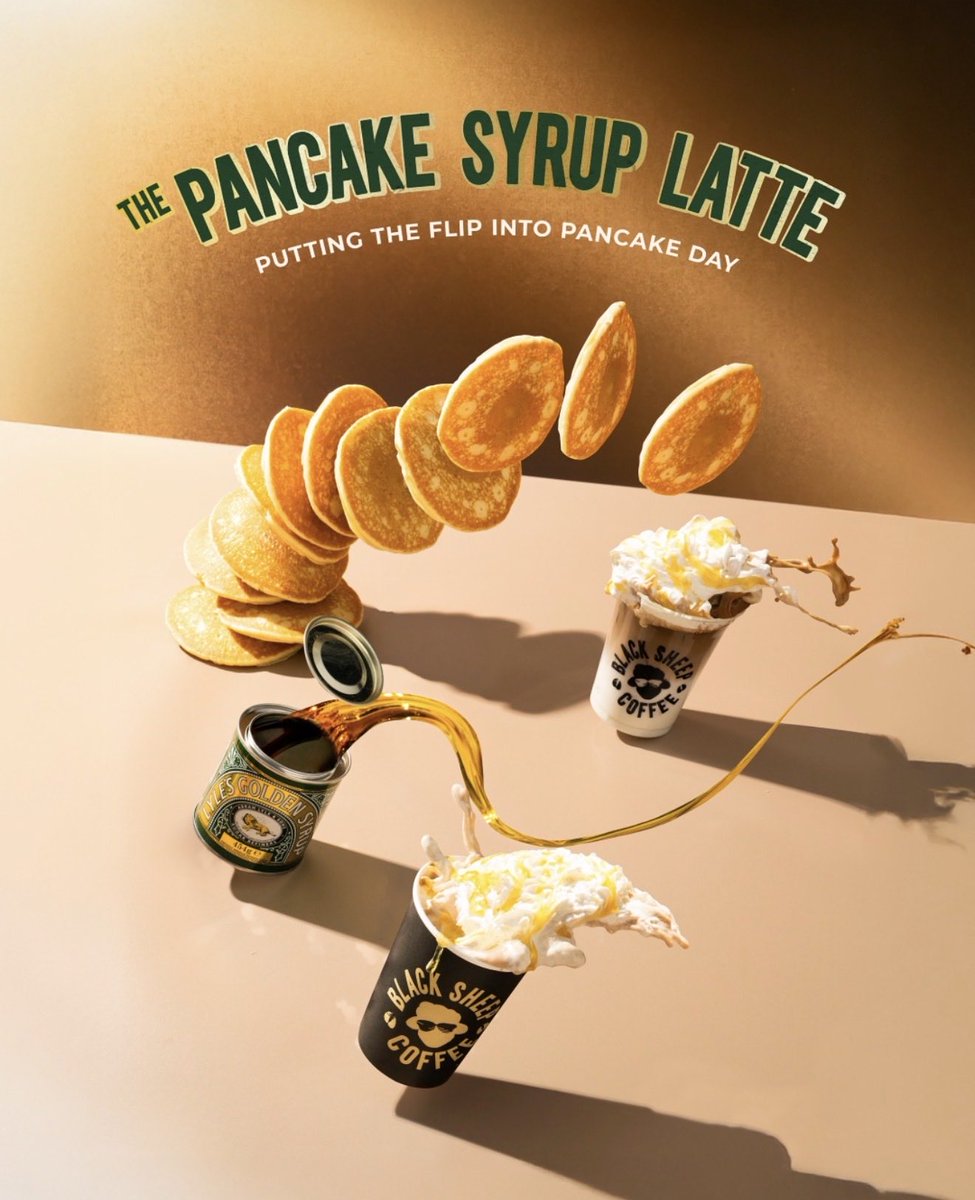 All_Things_New_'s tweet image. The Pancake Syrup Latte! 🥞☕️ At Black Sheep Coffee from tomorrow (11/02) @leaveherdbehind #blacksheepcoffee #pancakeday #pancake #coffee #wellthisisnew