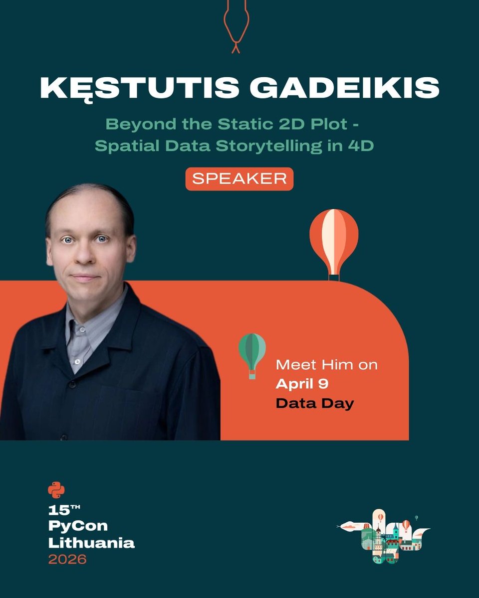 PyCon Lithuania tweet media