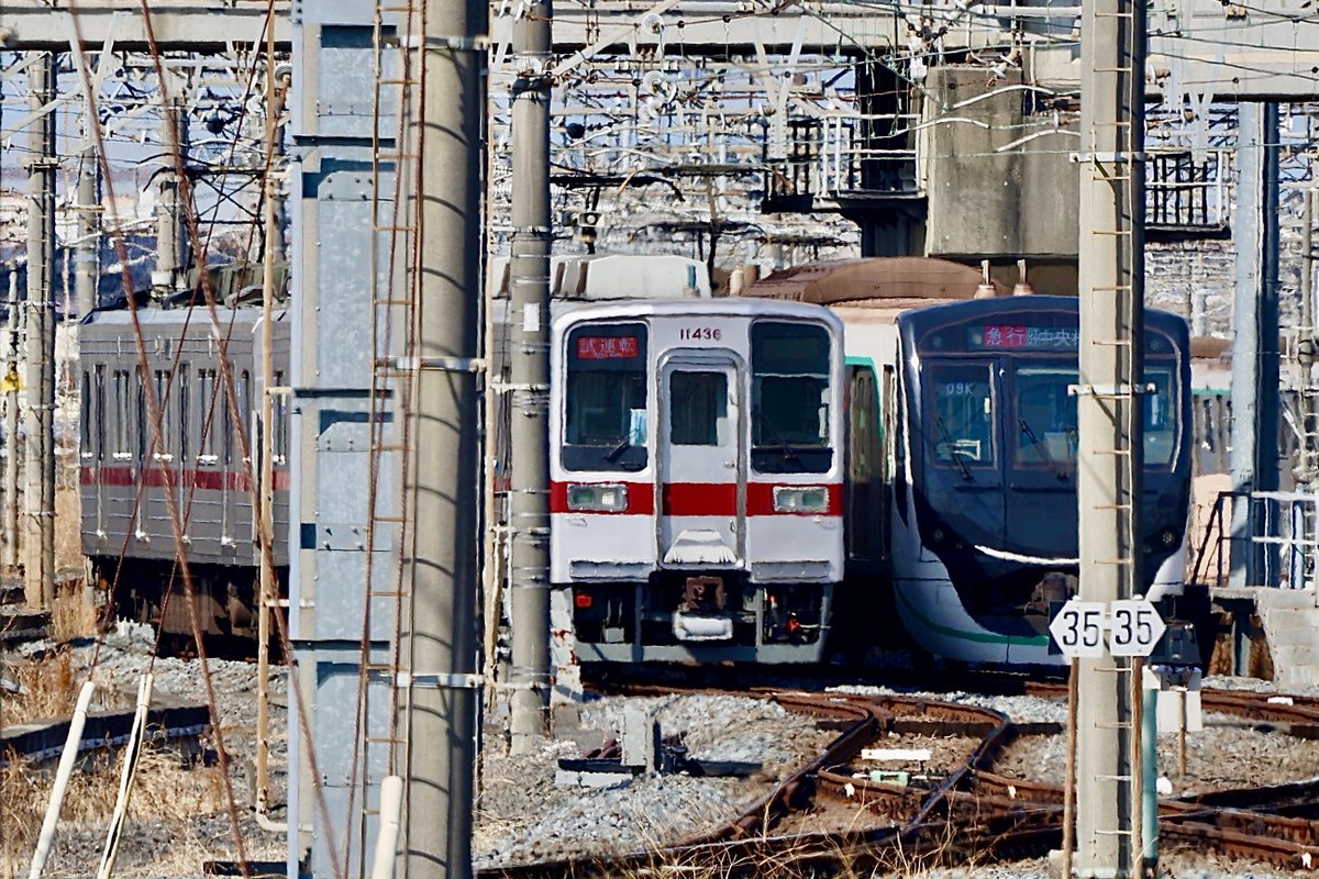 60020Butler's tweet image. 試運転と2020系