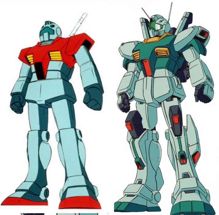 Radio77zz's tweet photo. ─様になった。ジムと比べるとこんな感じでガンダムさが無い感じ(主人公じゃない感じ)。ヘビー���ンも数十年位経つとシンプルで曲線が目立つモデルができた。最後はいつだか不明だが、(羽がついたが)かなりシンプルだ。#ガンダム #Gレコ
シンプルは良い。簡単そうで難しいと思う。 https://t.co/krQKJtM8TG