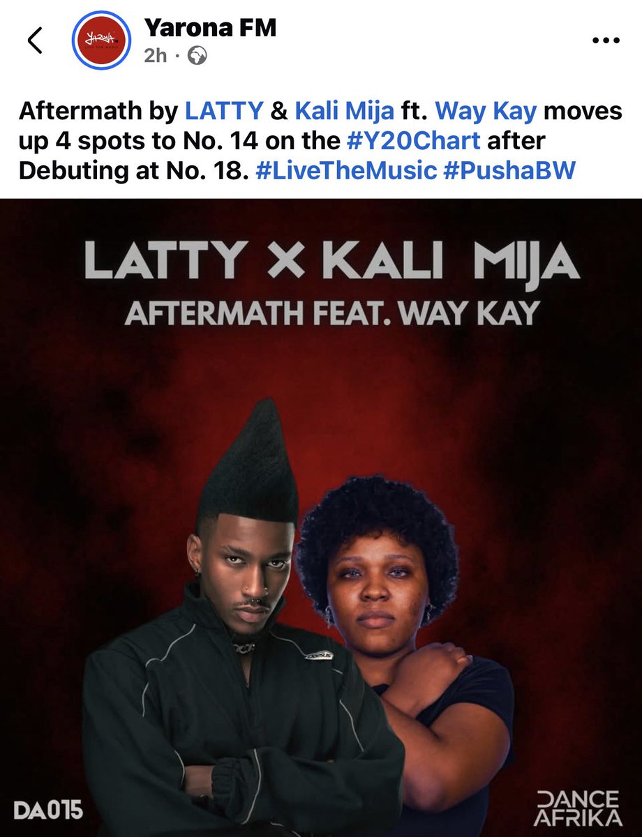 We outside this Valentine’s ❤️🔥. Catch my Afrohouse set in Maboneng from 5-6pm at Project Inflamed 🔥🙌🏾
Cc: Yarona FM #14 #aftermath