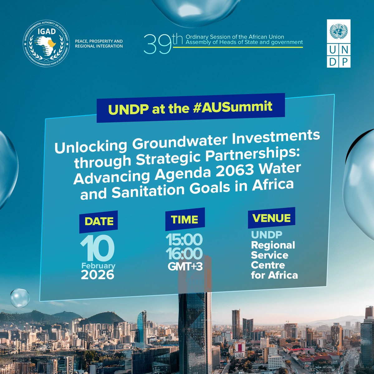 💧 Beneath Africa’s soil lies a source of hope.

Smart investments today can secure Africa’s tomorrow. 

Join us as we explore how the #GAFA initiative is turning groundwater into solutions that deliver water where it’s needed most.

🔗 shorturl.at/9iU2I

#AUSummit