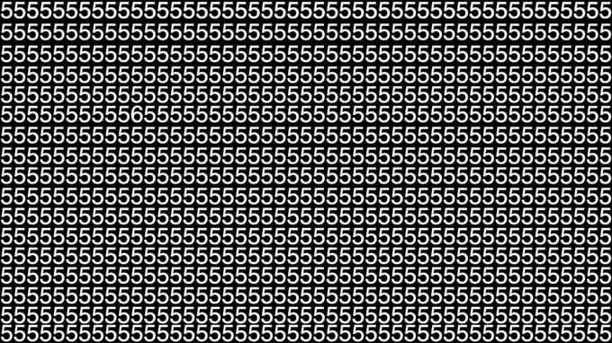 dokuneee's tweet image. 30秒以内に6を見つけた人いいね♻
これは絶対無理だよ