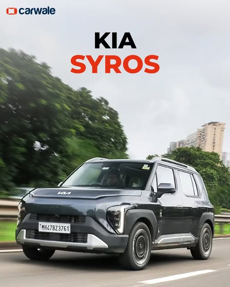 CarWale's tweet photo. The Kia Syros focuses on a premium, tech-forward experience with 1.0-litre petrol and 1.5-litre diesel engine options.
Swipe through to take a closer look at the Syros.
#kia #syros #kiasyros #cwphotos #cars #automobiles #carupdates #automobileupdates #carimages #carphotos https://t.co/90qQbf56lU