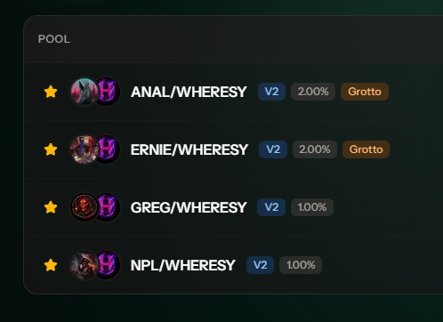 A new token just bonded on <a href="/TheGrottoL1/">The Grotto</a> !

Welcome $ERNIE to the family!