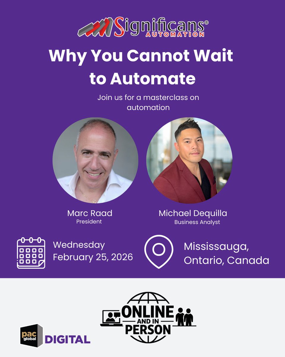 Significans Automation tweet media