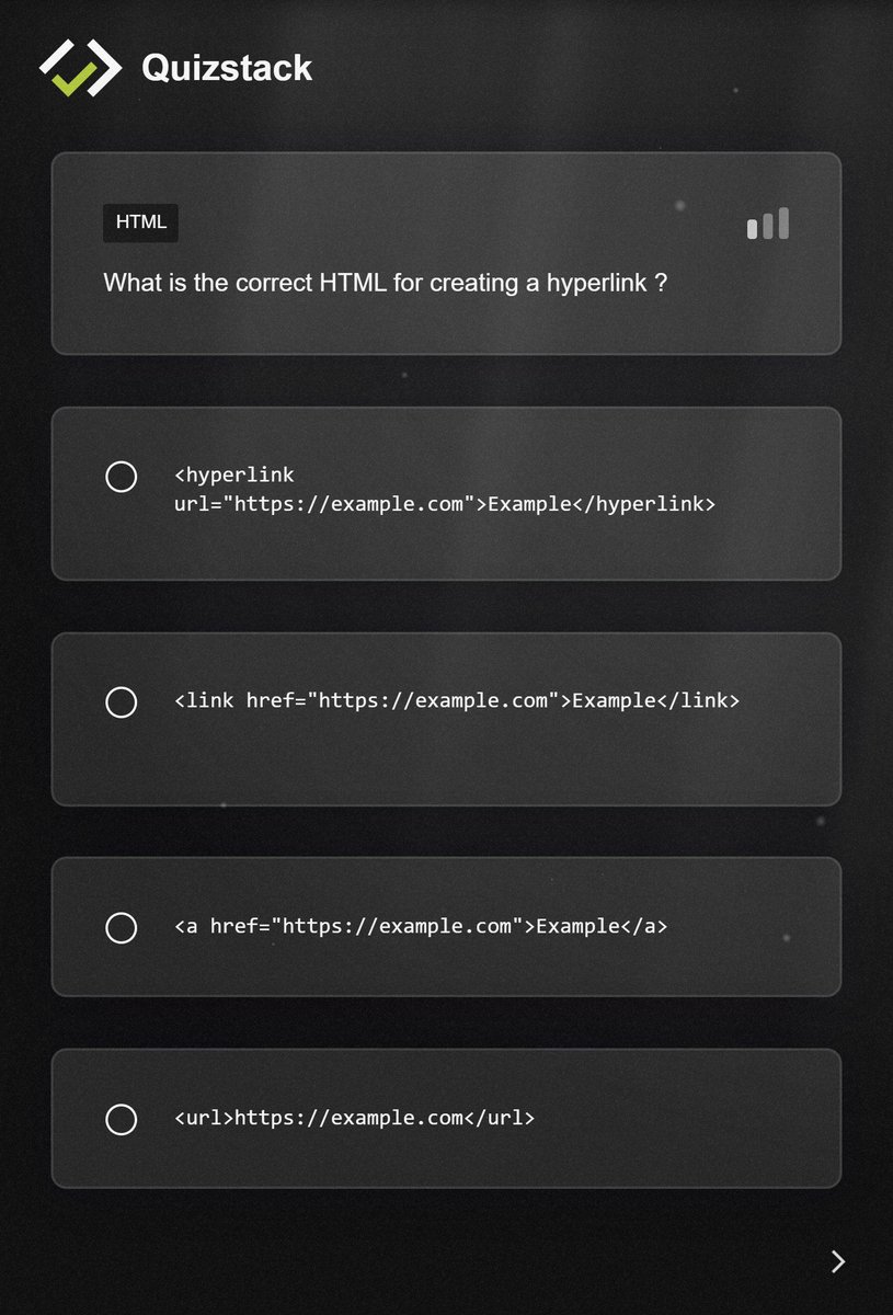 Quizstack tweet media
