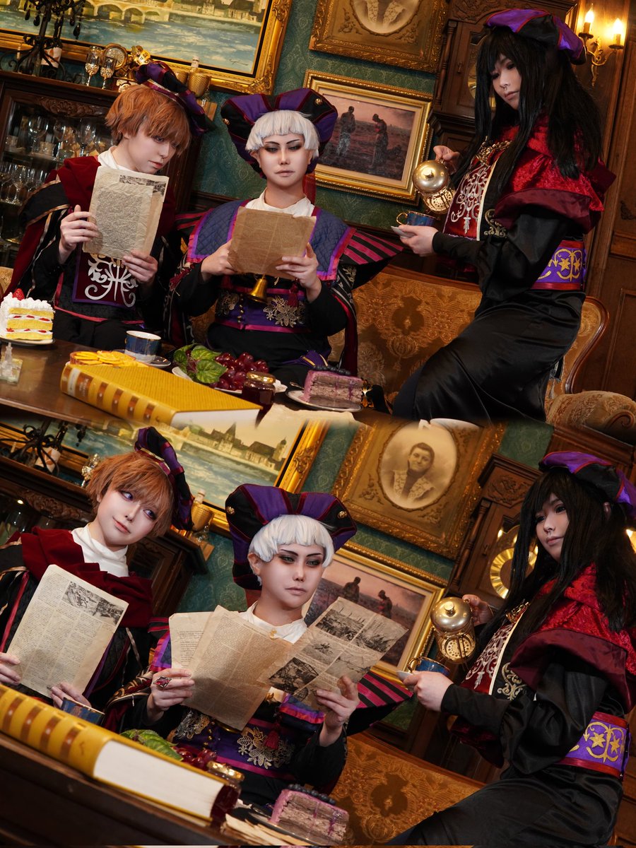 #きのあ仮装
 #twstコスプレ

ノーブルベルカレッジ
                    の
                生徒会室
꧁————————꧂

photo ぷーさん(<a href="/RanaJapo/">ぷーさん@a！1/24 みんなでご飯大好きマン</a>)
Studio(<a href="/studio_Espero/">studio Espero</a>)