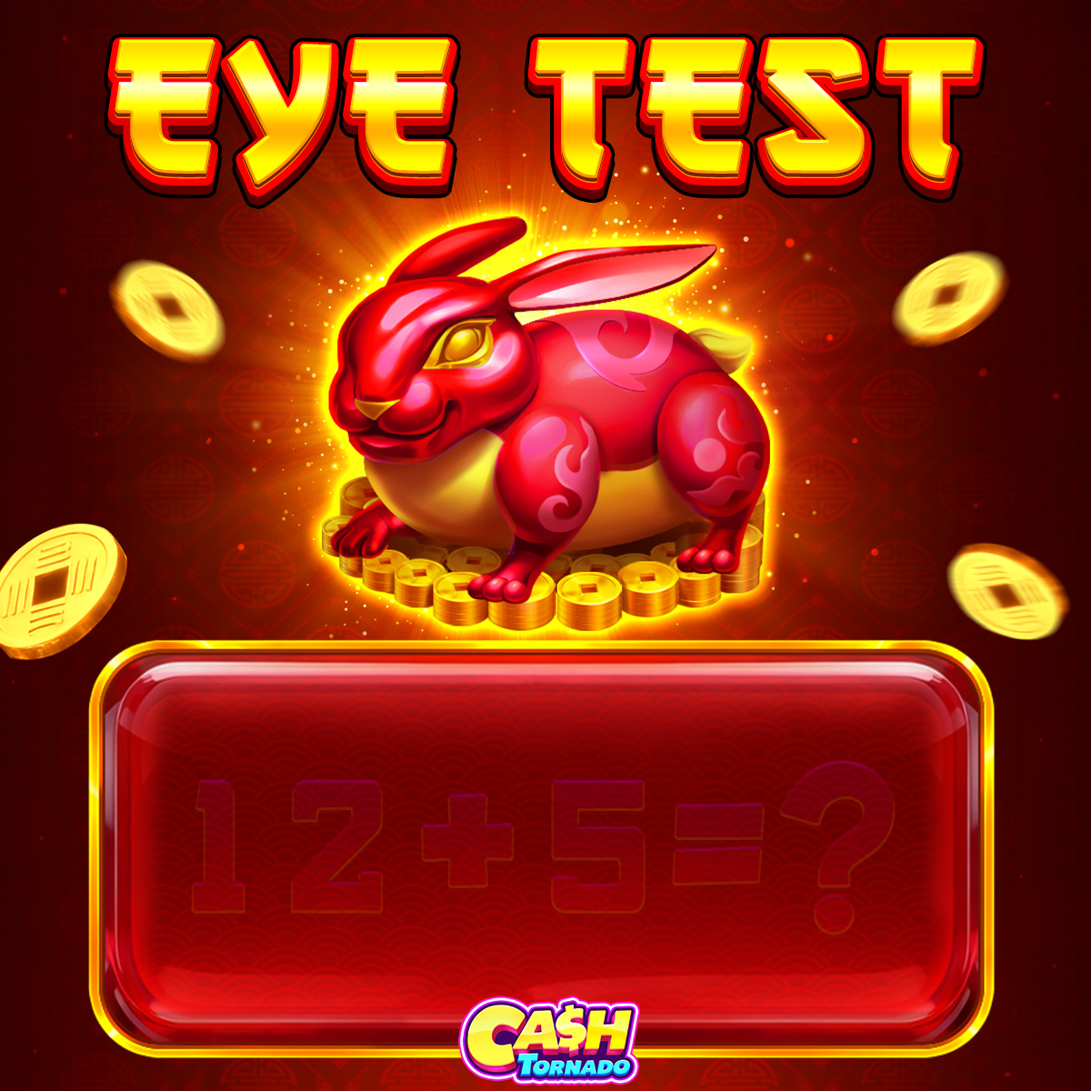 Cashtornadoslot's tweet image. 𝗘𝗬𝗘 𝗧𝗘𝗦𝗧 𝗖𝗛𝗔𝗟𝗟𝗘𝗡𝗚𝗘! 🐰🧐 Sharp eyes needed! The Lucky Rabbit is guarding a secret equation! WATCH and COMMENT the answer
🎁 𝐂𝐋𝐀𝐈𝐌 #FREECOINS: zeroo.io/ijfpg13v

#CashTornado #EyeTest #HiddenNumbers #Slots #FreeCoins
