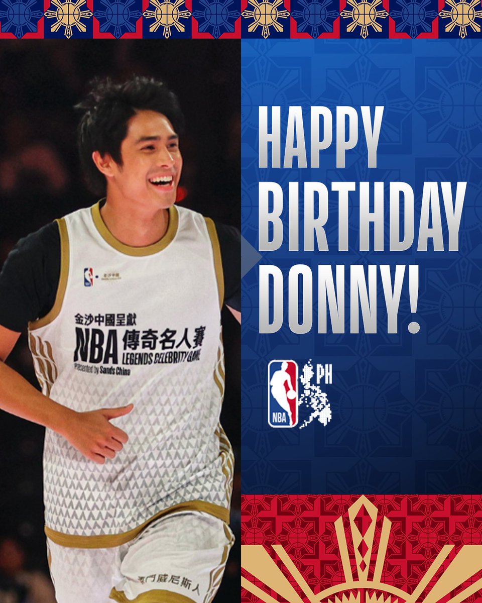 Birthday buckets to our very own #RepublikaNgNBA fam <a href="/donnypangilinan/">Donny</a> 🎂🏀

Catch him at NBA All-Star Weekend 2026 and stay tuned for more updates!

#NBAPhilippines #NBAAllStar26 #NBAAllStarWithDonny