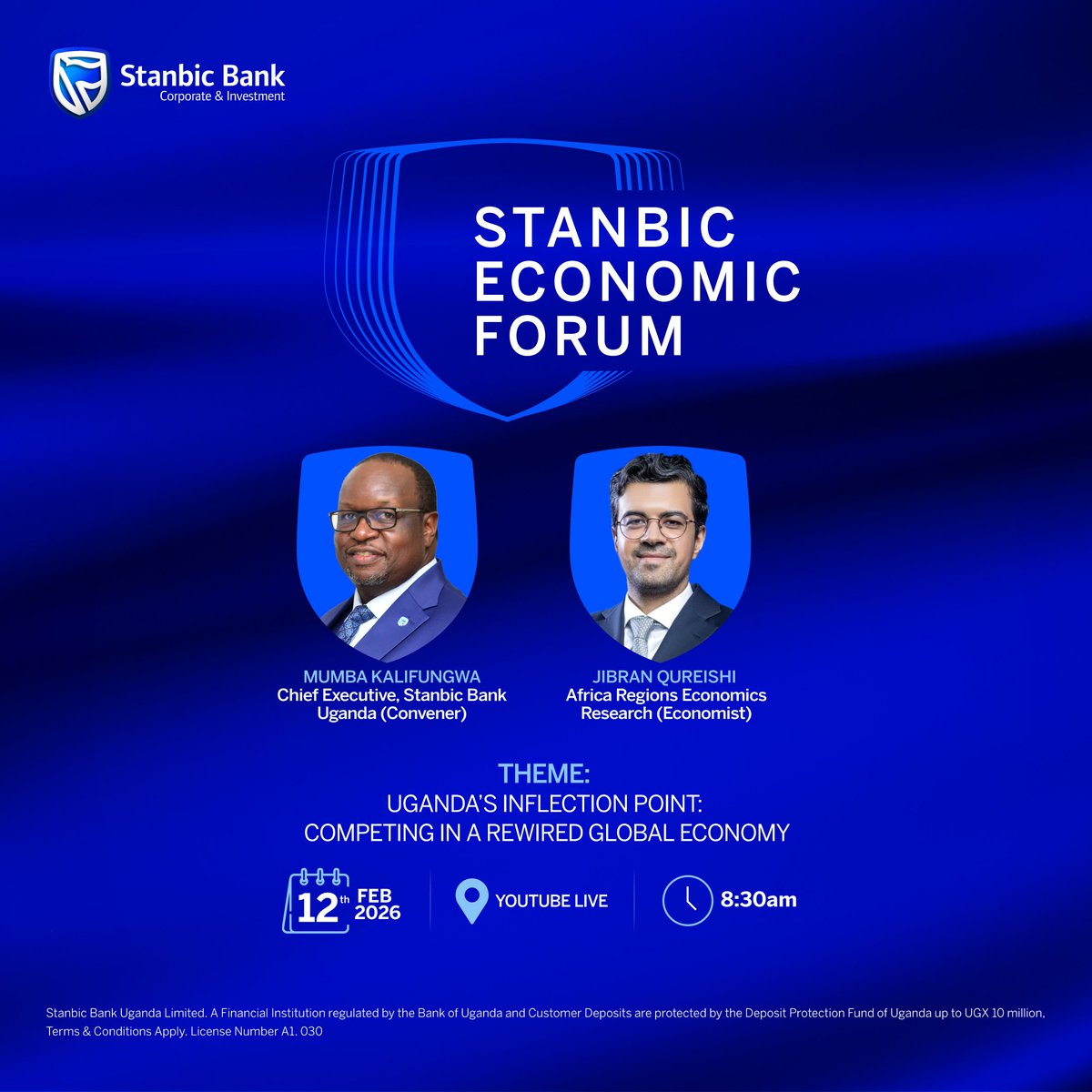 What should Uganda prioritize to stay competitive in a rewired global economy?

Don’t miss the thought-provoking conversations at the Stanbic Economic Forum.