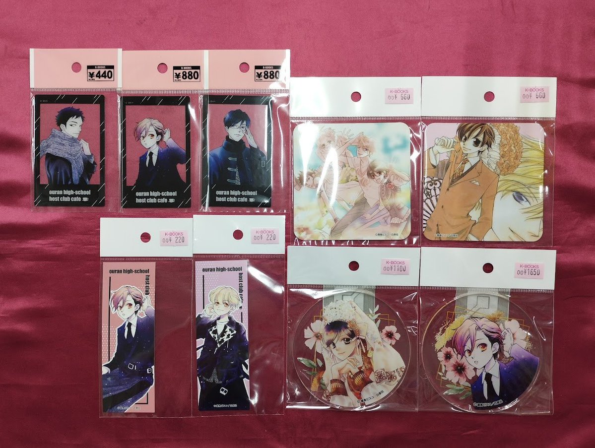 入荷情報】 『#桜蘭高校ホスト部』 ○コラボレーションカフェ