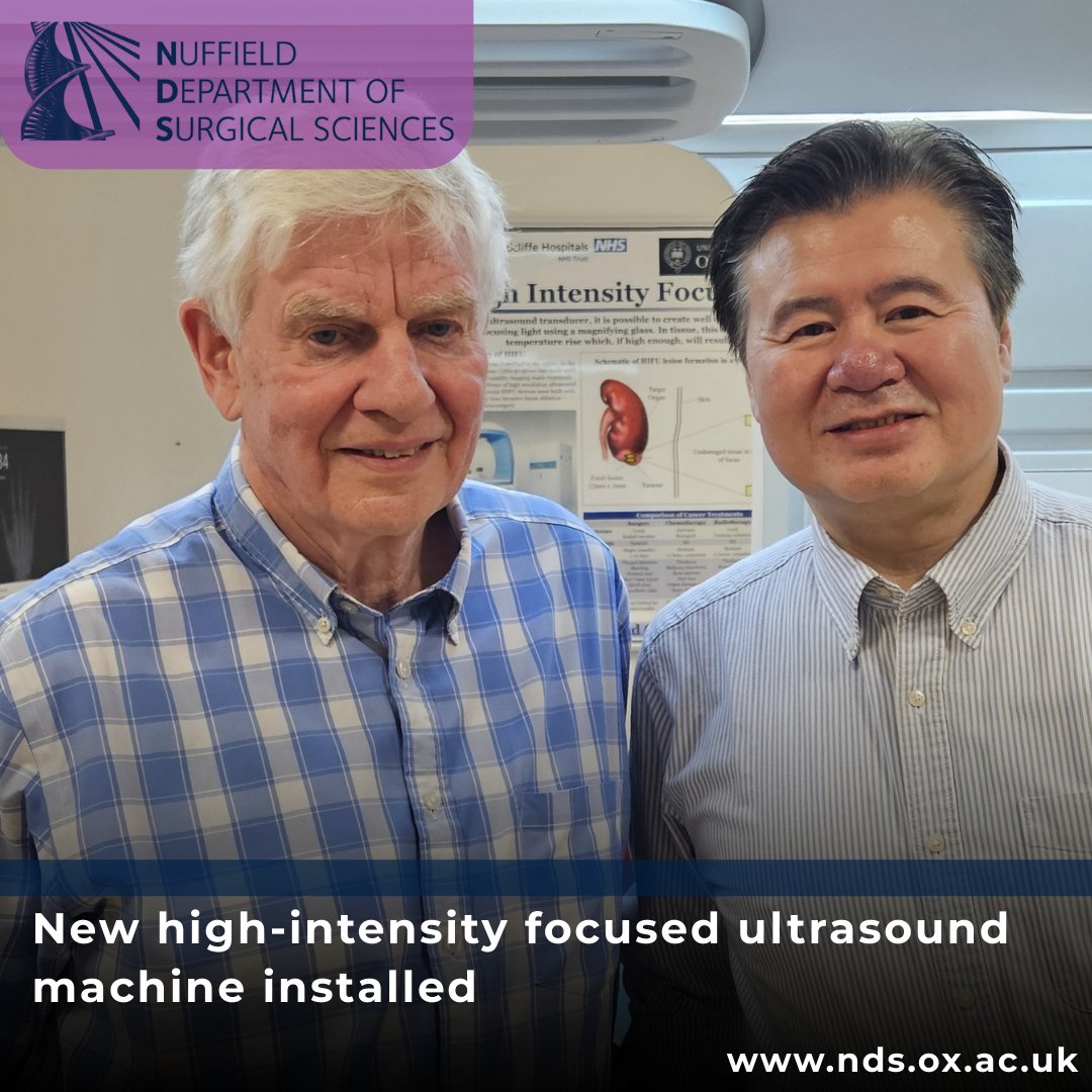Nuffield Department of Surgical Sciences tweet media