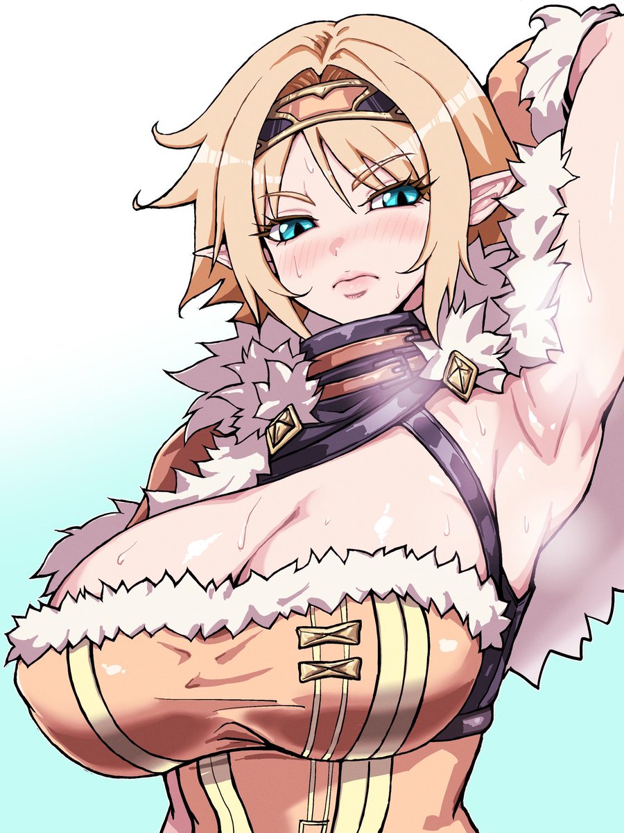 madchama's tweet image. そういや過去に脇エリゼも描いてたわ(再掲)
#ウィズダフネ