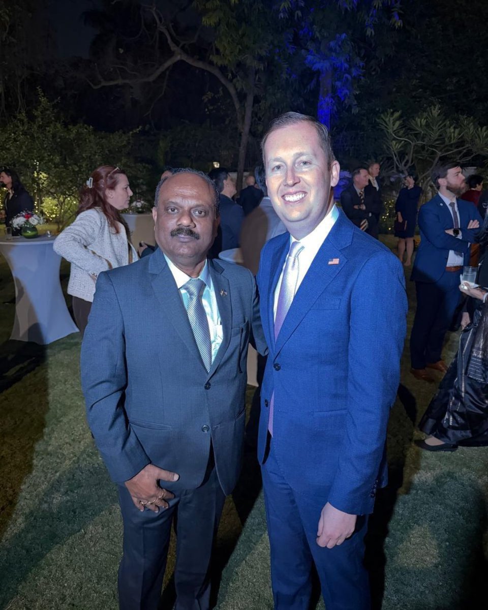 IACCPresident's tweet photo. Honoured to attend the U.S. Embassy’s Welcome Reception in honour of H.E. Ambassador @SergioGor. Grateful for the warm hospitality &amp; a pleasure meeting the Ambassador. IACC looks forward to deepening India–U.S. trade &amp; strategic collaboration.
@USAndIndia @PiyushGoyal @dgftindia https://t.co/Oqlw5B3FsT