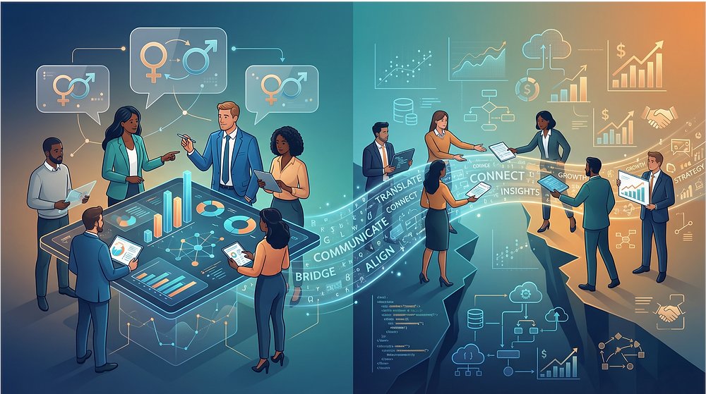 Are we really speaking the same language at work? 🤔From gender-coded words to data vs. business disconnects, language has a bigger impact than we think. Explore how inclusive, shared language can unlock better decisions, stronger teams, and smarter AI. infl.tv/pIP7