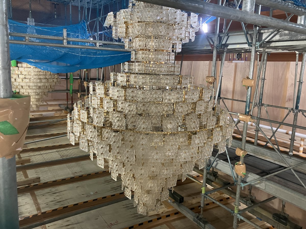 kioi_pr's tweet image. 【ホール修繕情報】
ただ今休館している日本製鉄紀尾井ホール。2027年1月の再開場をお待ちいただいているファンの皆さんに修繕の様子を少しだけご紹介します。