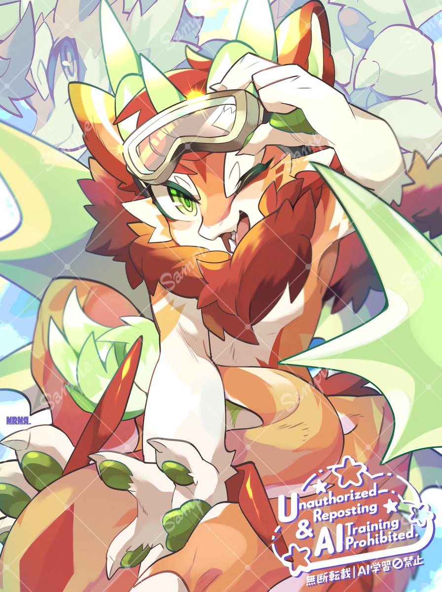 Skeb/Thank you!!!🍊🐾✨