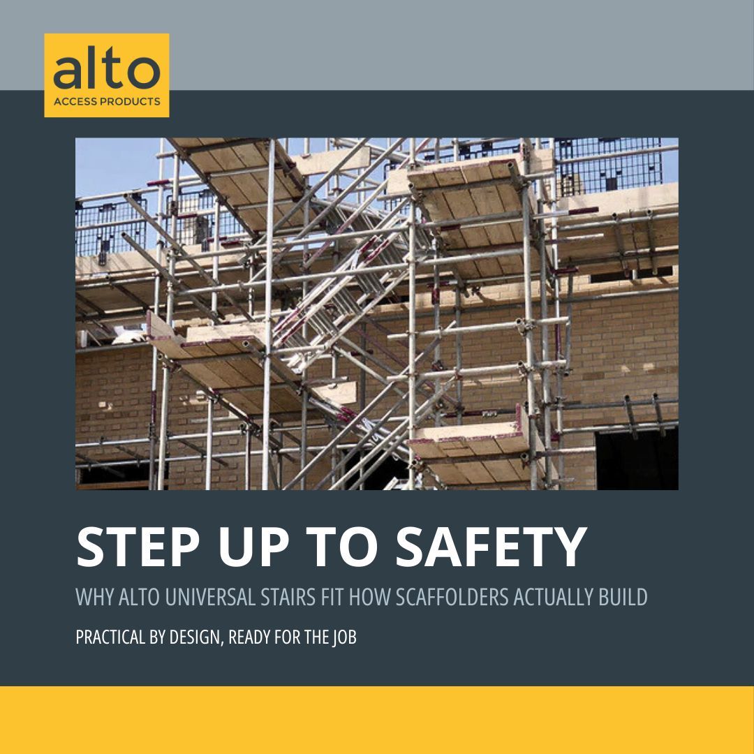 AltoAccess's tweet photo. 🚧 Step Up to Safety on Every Scaffold 🚧 

Universal Stairs from Alto aren’t just another stair solution – they’re designed around how scaffolders actually build.
https://t.co/nqnkWwKrqR 

#scaffoldaccess #scaffold #workingatheights https://t.co/ZPNAkauaXh