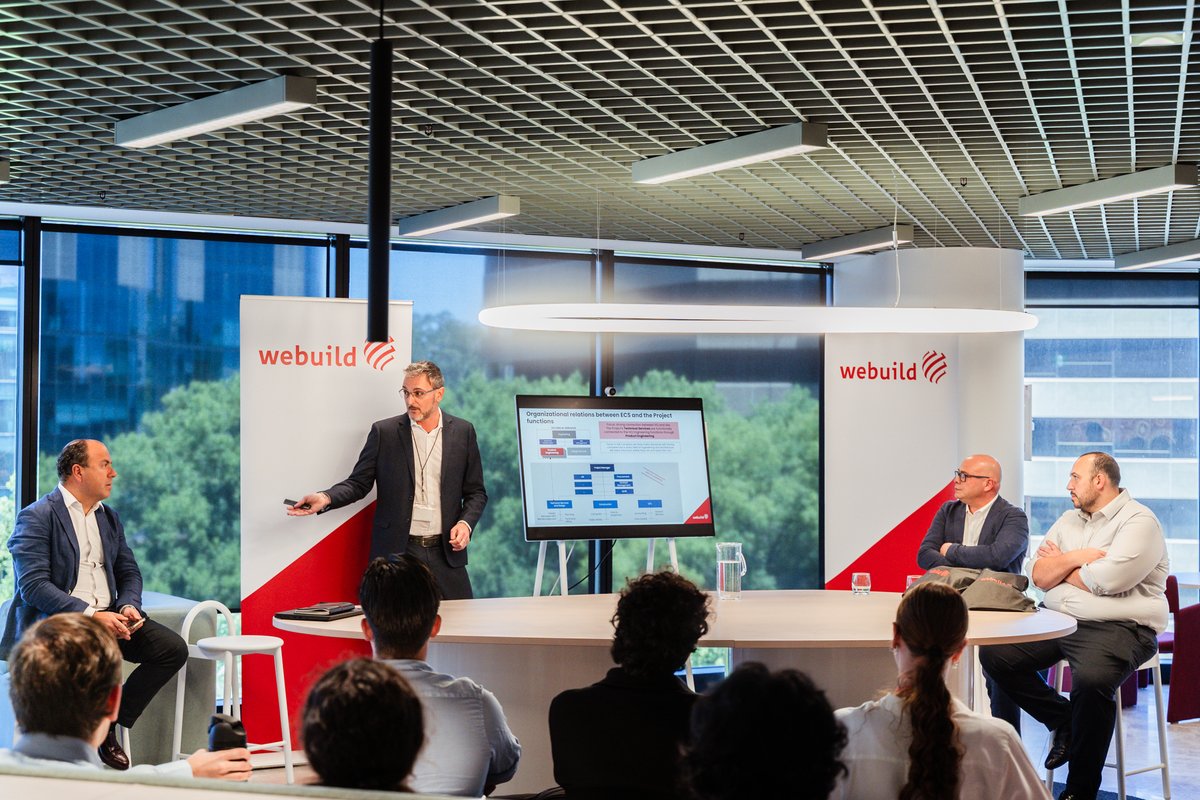 🌍 Great Lunch &amp; Learn with Dr Andrea Zamperetti and Sergio Roberti from #Webuild.
Andrea shared insights on the future of #healthcare and green buildings, while Sergio highlighted how Product Engineering drives innovation across our projects.

#GreenBuildings #Engineering