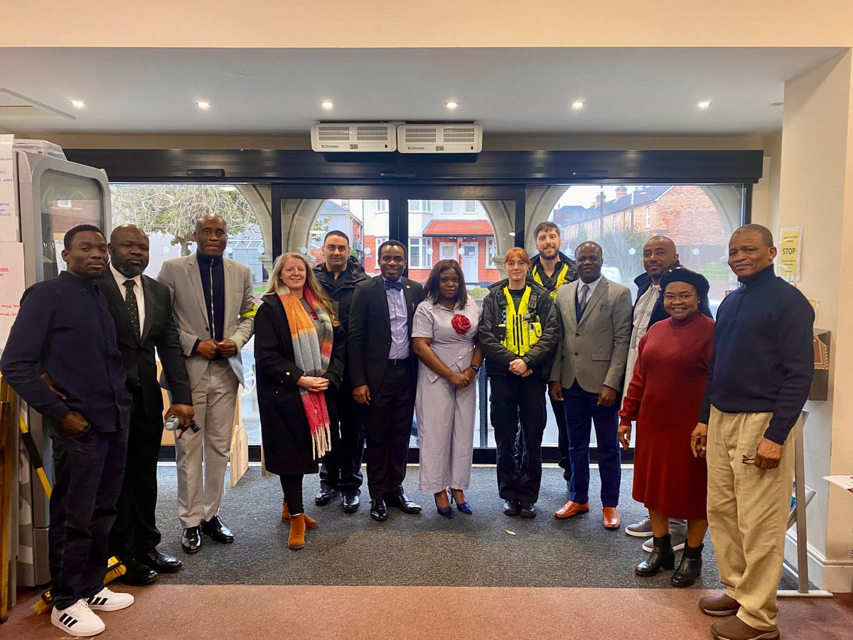 Last weekend #PositiveAction officer Klara, in support of Neighbourhood Policing constables Sophie &amp; Matt, visited RCCG New Beginning Chapel - The Joyous Church in Poole. Thank you so much for the warm welcome, wonderful service and meaningful conversations afterwards.