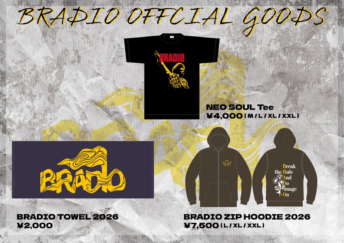 BRADIO／ブラディオ tweet media