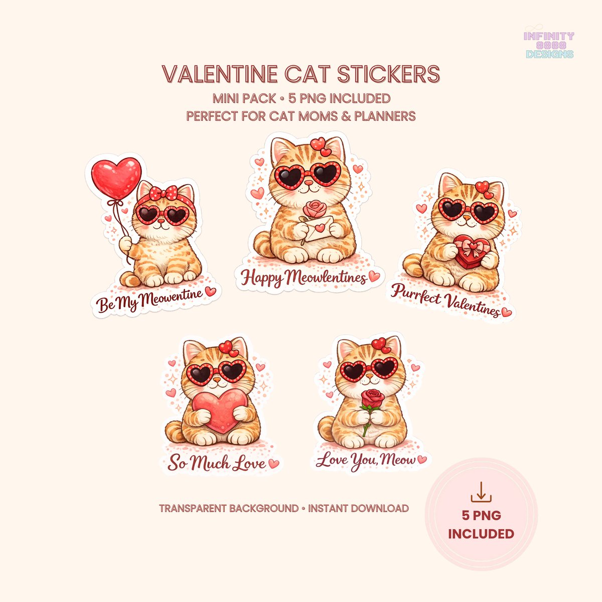 kaidrama's tweet image. Valentine Stickers for Cat Moms | Meowlentines Cat PNG #digitalsticker #Goodnotessticker
etsy.me/44GByeh via @Etsy