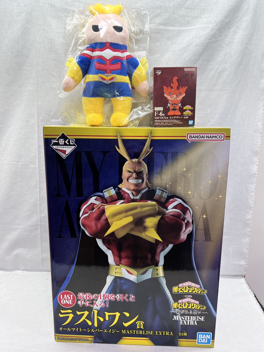 大行列で話題の本日発売「僕のヒーローアカデミア一番くじ 紡がれる