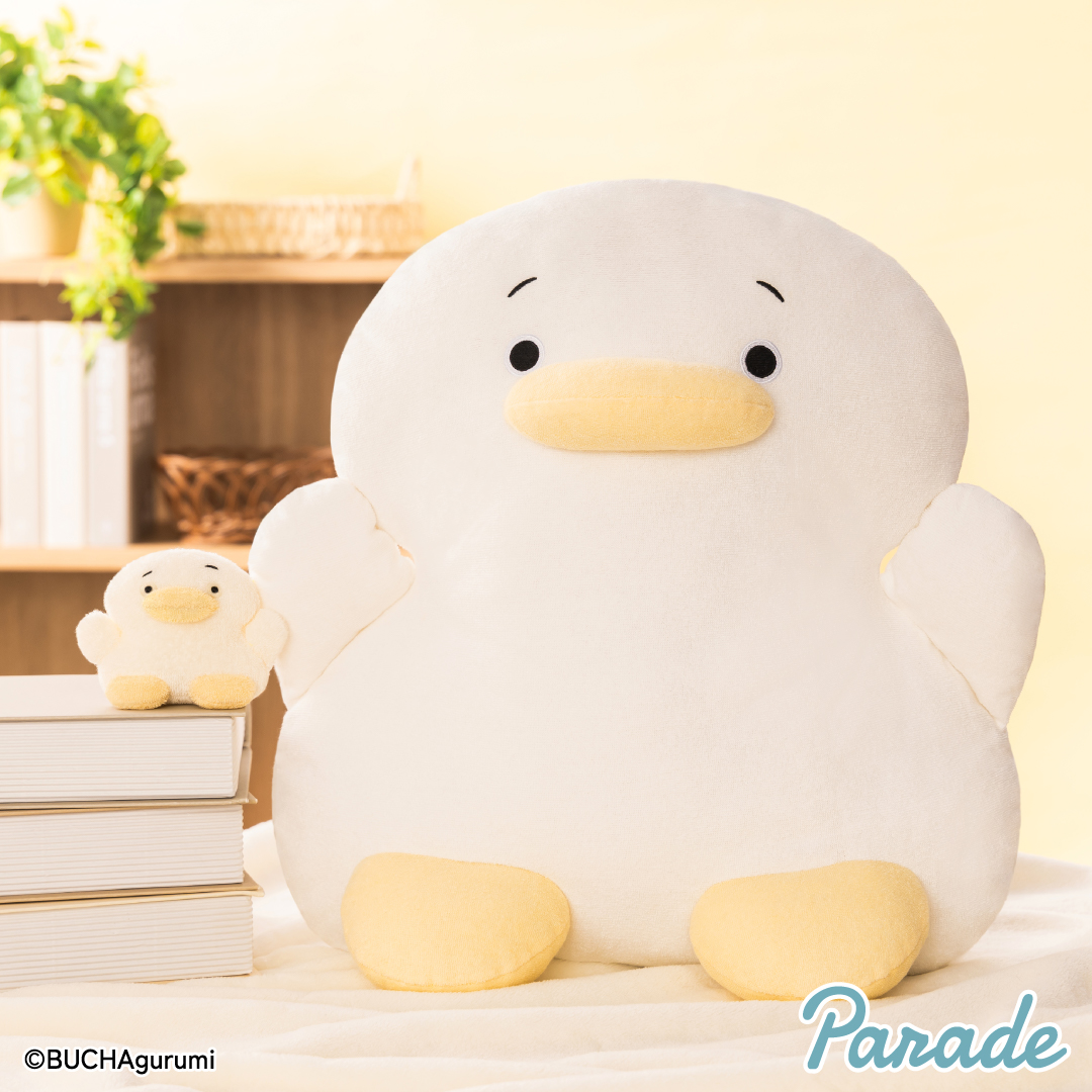 BUCHAgurumi (@BUCHAgurumi)の あひるのたくあんBIGぬいぐるみが
