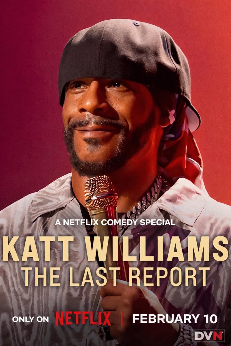 CinemaRareIN's tweet image. Comedy icon Katt Williams delivers his famously bold takes on conspiracies, celebrities and the world at large in this electrifying stand-up special.

Stand-up comedy special #KattWilliams: #TheLastReport (2026), now streaming on @NetflixIndia.