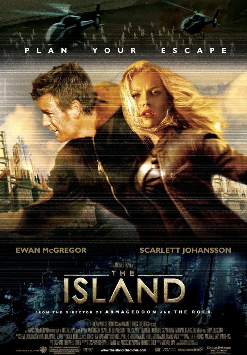 Olayın doğruluğunu yanlışlığını, mümkün mü değil mi diye detaylı araştırmadım ama Ewan McGregor ve Scarlett Johansson'un oynadığı 2005 yapımı The Island (Ada) filmini izleyin derim.