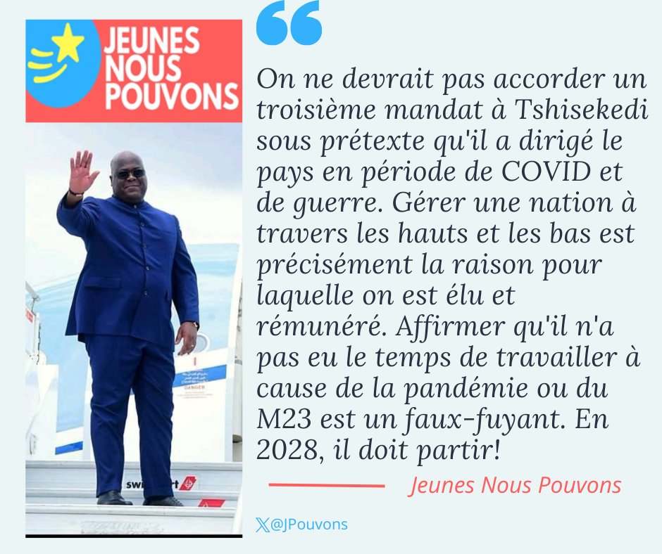Un message pour les amis de l'UDPS et alliés: