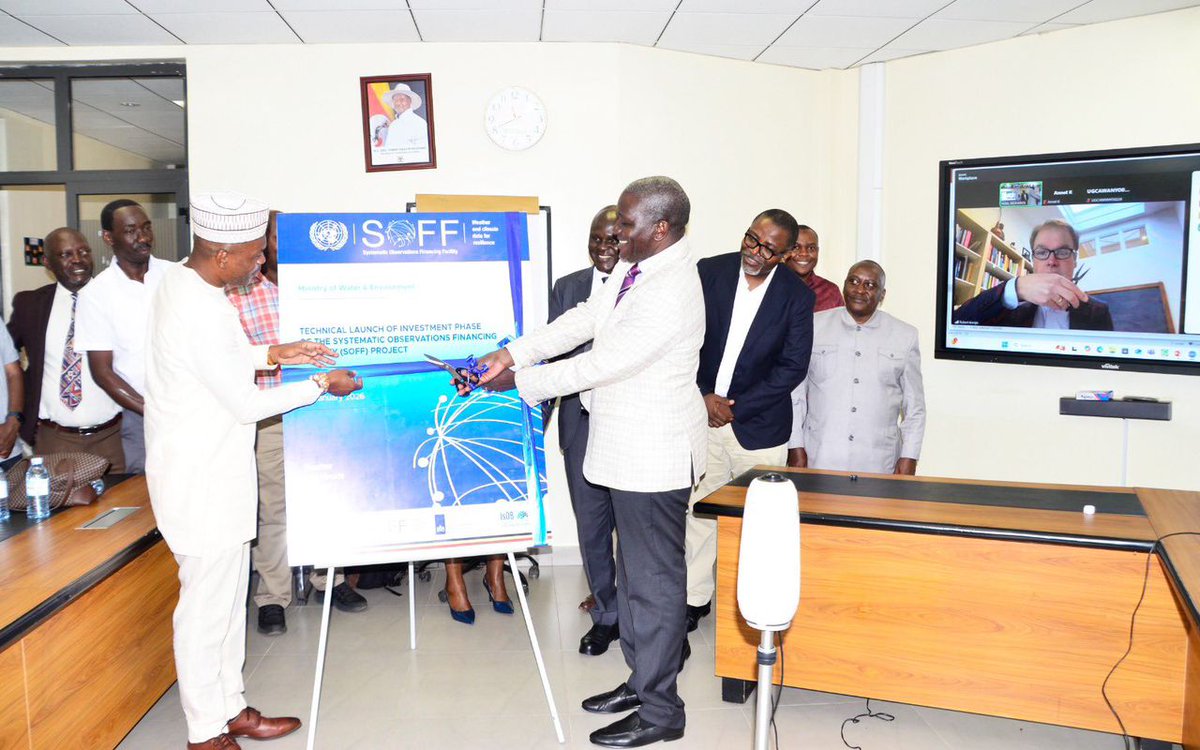 okidi64's tweet image. Represented Hon. @MamaMabira and launched the technical phase of the SOFF Project, a key step in strengthening Uganda’s climate and weather observation systems for early warning, resilience, and informed decision-making. @isdb_group @MosesWatasa #ClimateData #Uganda #mwe