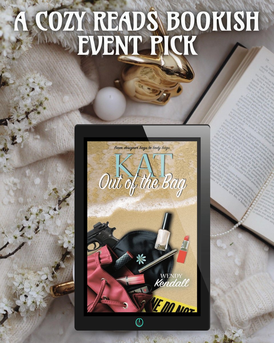 Cozy Mystery Read Recommendation, click link to investigate further - Kat Out of the Bag (from designer bags to body bags)  #giveaways #GIVEAWAY #MYSTERY #fashion #fashionblogger #books #booktwt #book #BookTwitter #readingcommunity #Reading #cozymystery 
bit.ly/4r29YRK